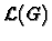 $ \mathcal{L}(G)$