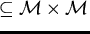 $U_{p_1,p_2} \subseteq {\cal M}\times {\cal M}$