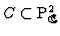 % latex2html id marker 6324
$ C \subset \P ^2_{\mathbb{C}}$