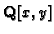 $ \mathbf{Q}[x,y]$